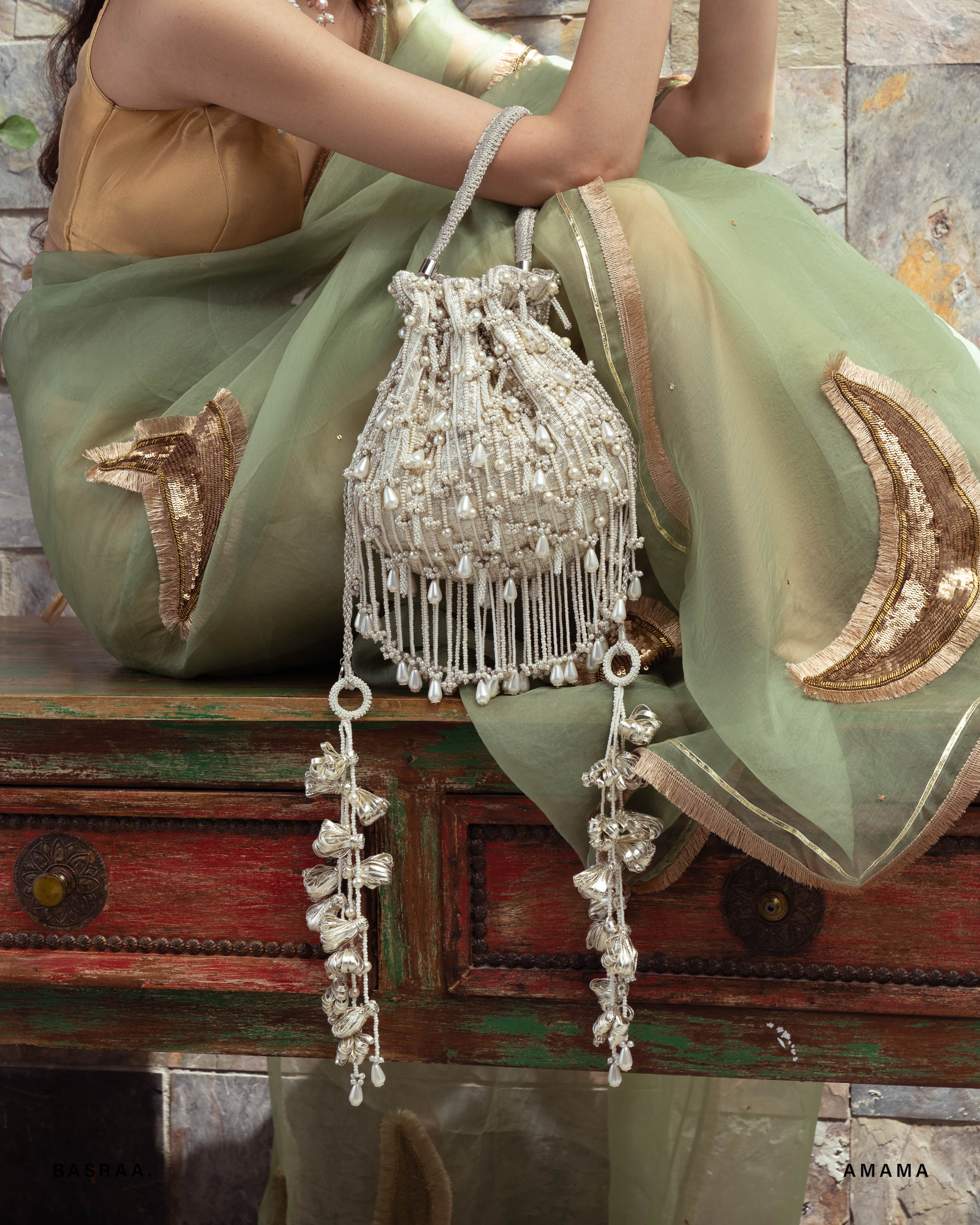 Basra Pearl Potli - Image 3