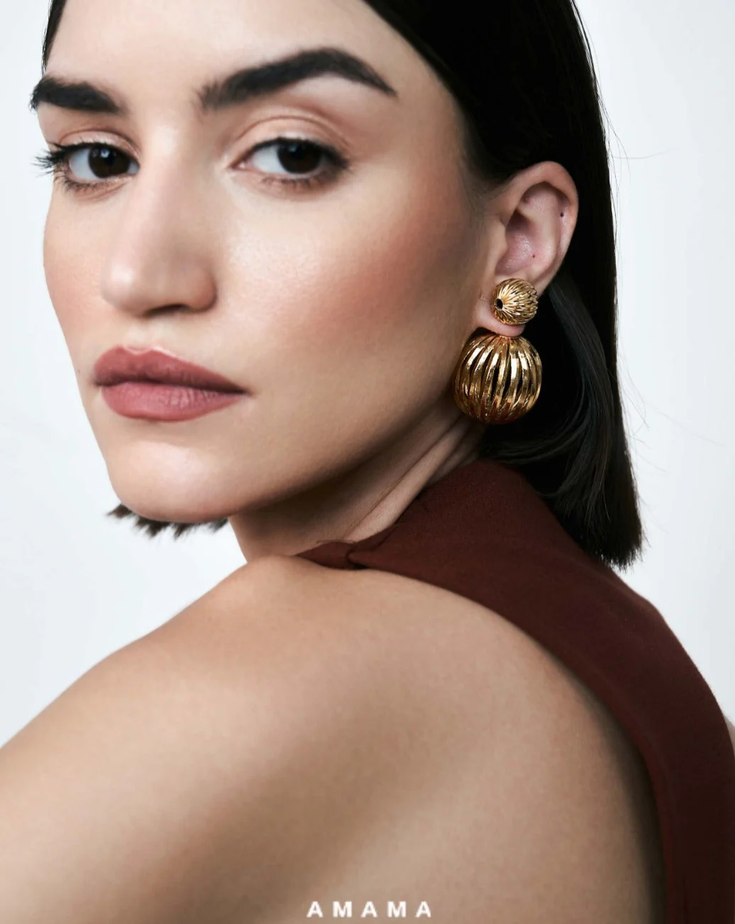 Maxima Front Back Earrings - Image 3