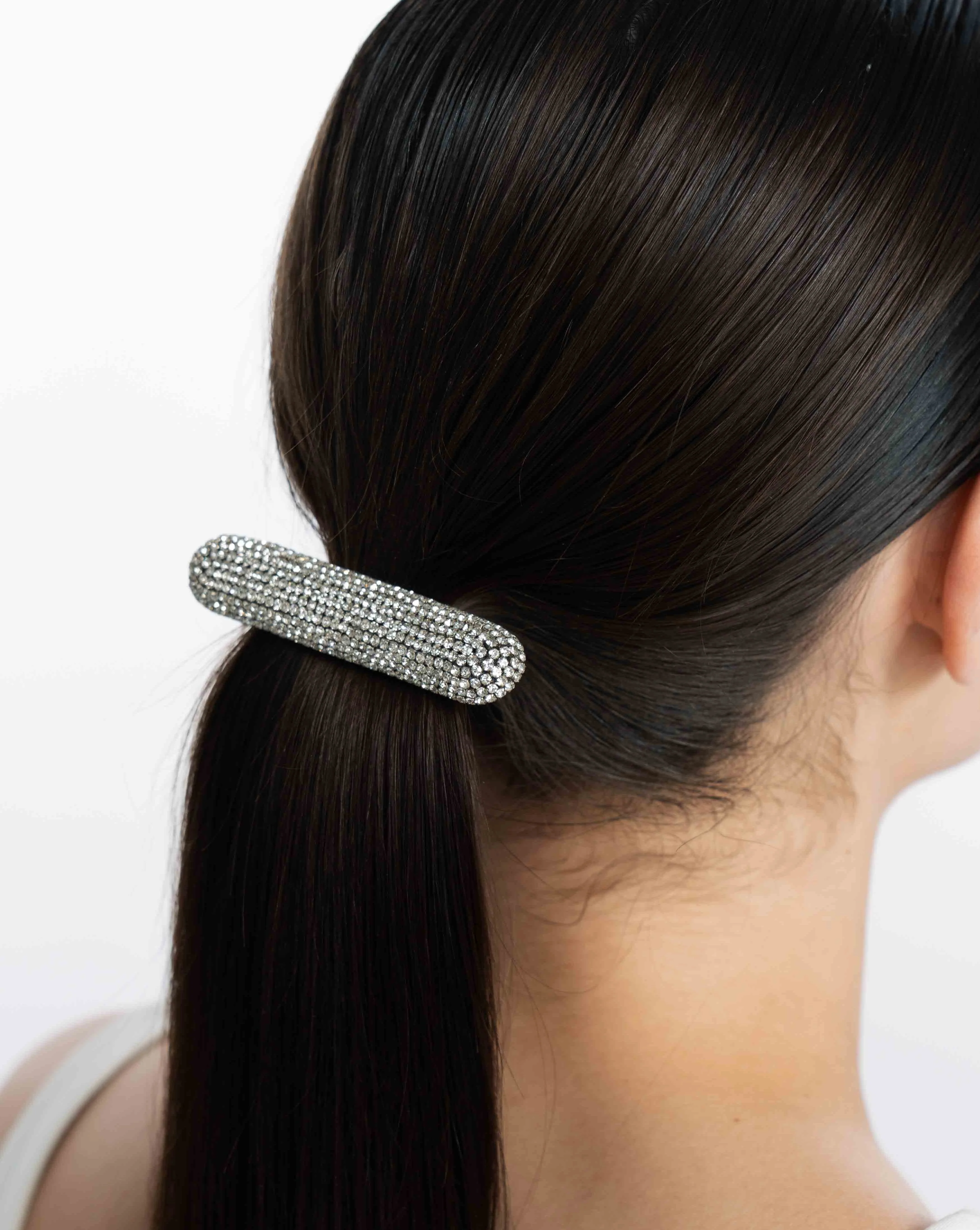 Nova Barette Clips In Silver (Set Of 3) - Image 4